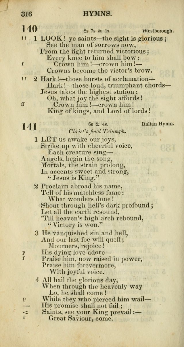 Church Psalmody: a Collection of Psalms and Hymns adapted to public worship page 319