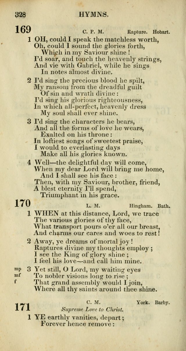 Church Psalmody: a Collection of Psalms and Hymns adapted to public worship page 331