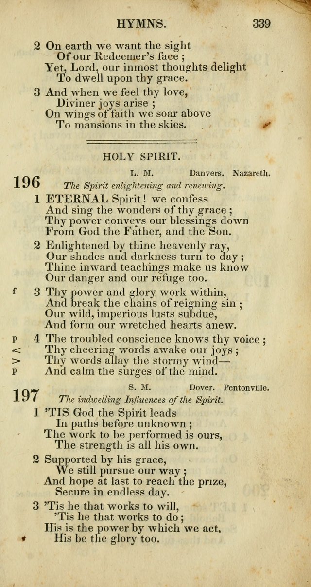 Church Psalmody: a Collection of Psalms and Hymns adapted to public worship page 342
