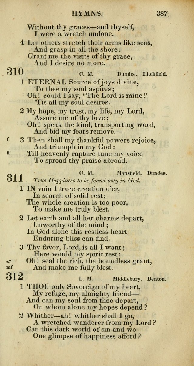 Church Psalmody: a Collection of Psalms and Hymns adapted to public worship page 390