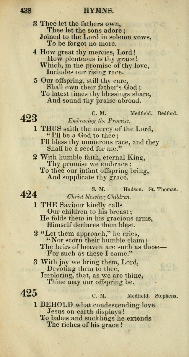 Church Psalmody: a Collection of Psalms and Hymns adapted to public worship page 441