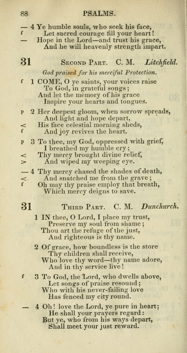 Church Psalmody: a Collection of Psalms and Hymns adapted to public worship page 91