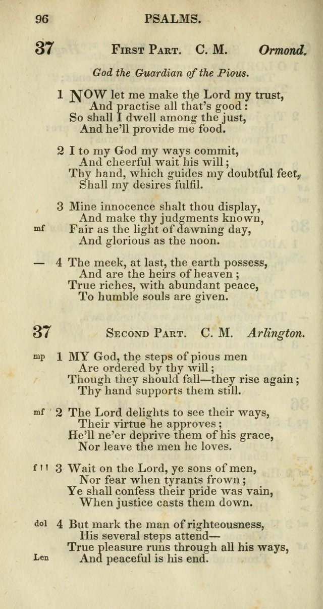 Church Psalmody: a Collection of Psalms and Hymns adapted to public worship page 99
