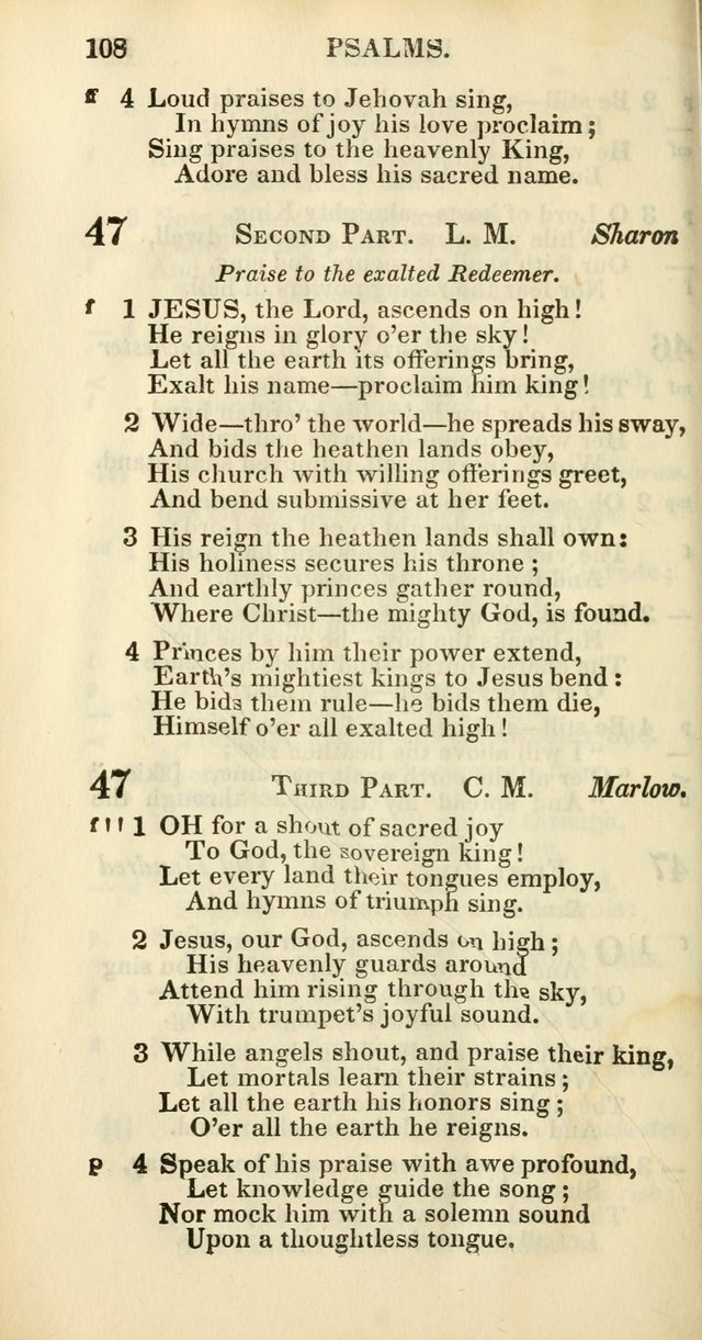 Church Psalmody: a Collection of Psalms and Hymns Adapted to Public Worship page 113