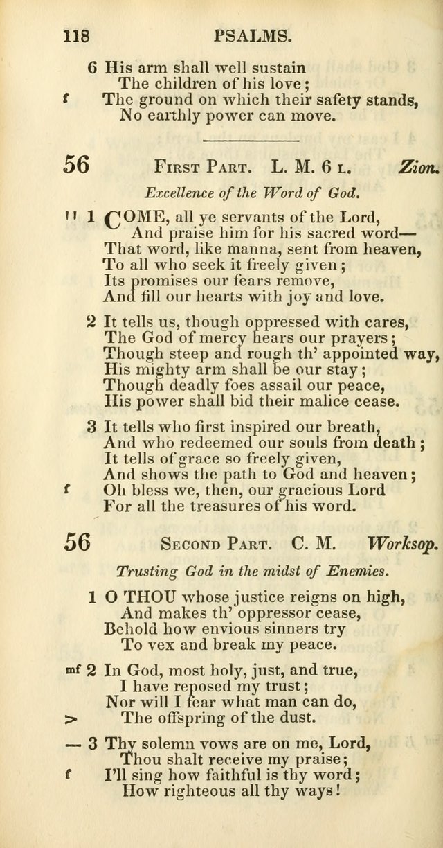 Church Psalmody: a Collection of Psalms and Hymns Adapted to Public Worship page 123