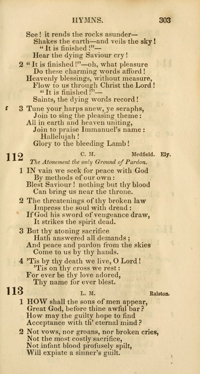 Church Psalmody: a Collection of Psalms and Hymns Adapted to Public Worship page 308