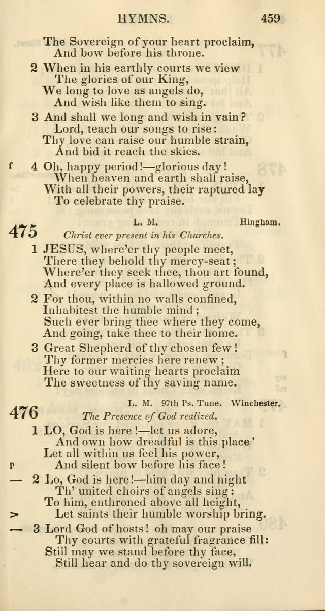 Church Psalmody: a Collection of Psalms and Hymns Adapted to Public Worship page 464