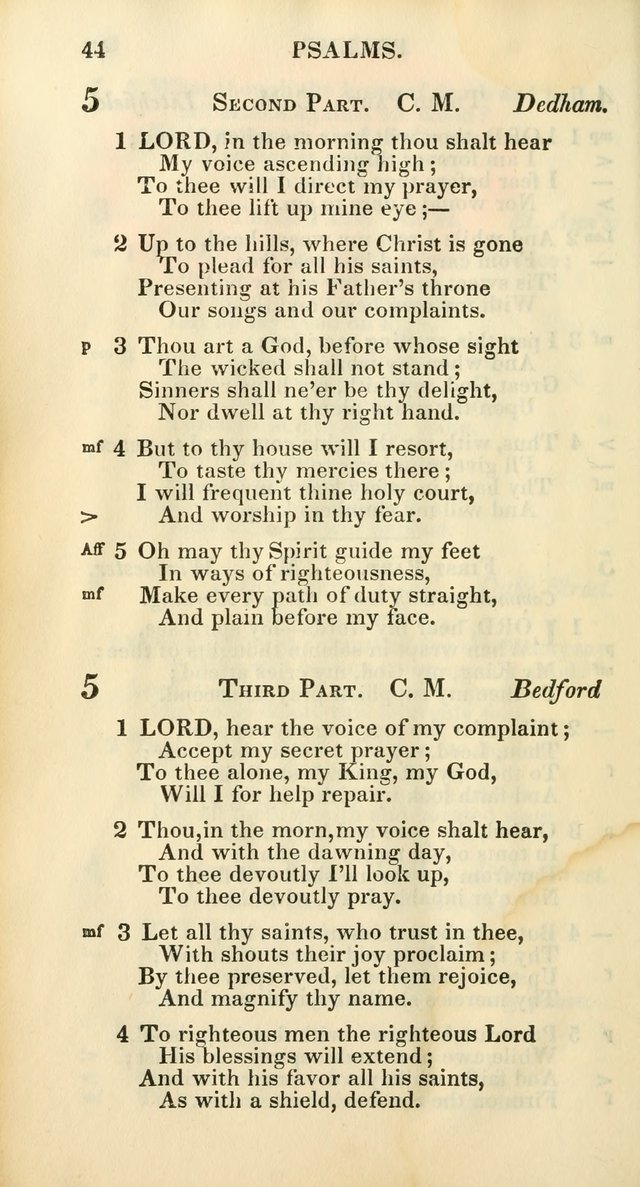 Church Psalmody: a Collection of Psalms and Hymns Adapted to Public Worship page 49