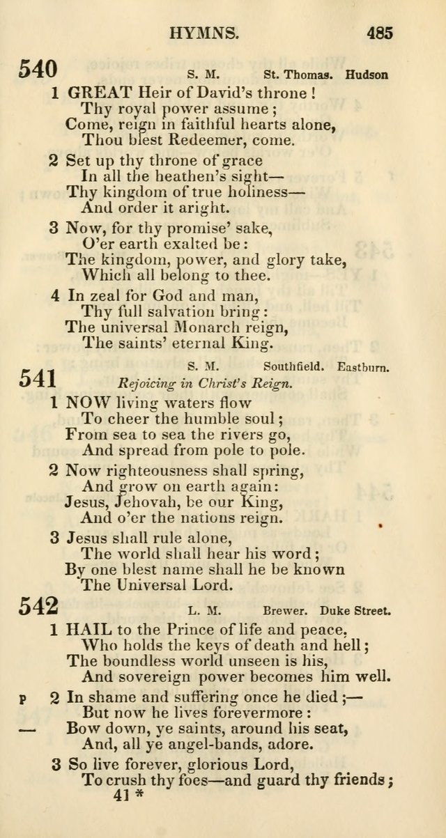 Church Psalmody: a Collection of Psalms and Hymns Adapted to Public Worship page 490