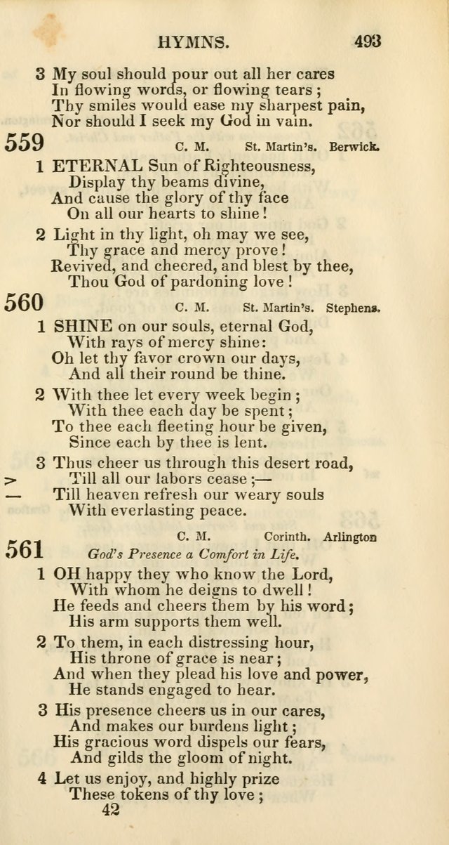 Church Psalmody: a Collection of Psalms and Hymns Adapted to Public Worship page 498