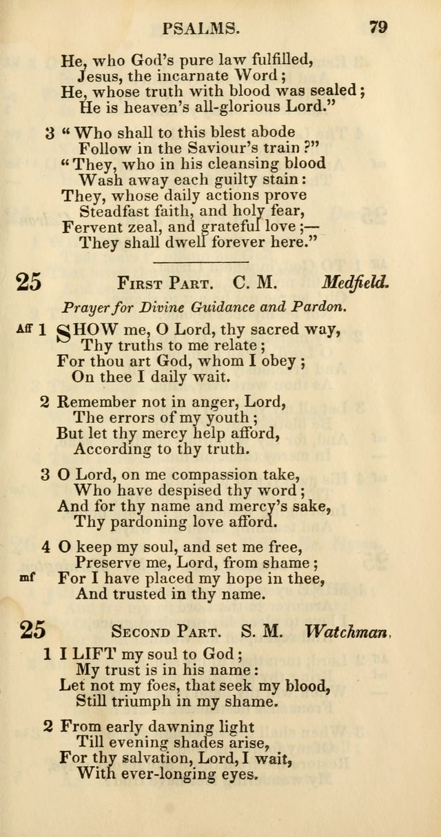 Church Psalmody: a Collection of Psalms and Hymns Adapted to Public Worship page 84