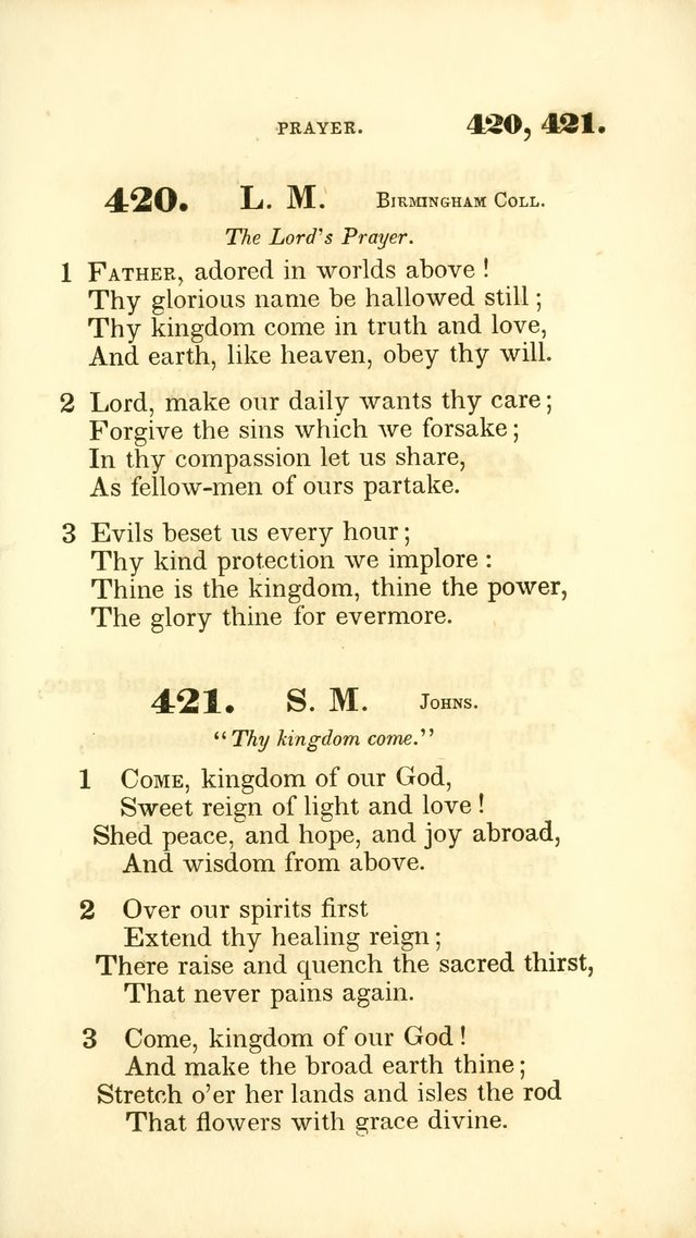 A Collection of Psalms and Hymns for the Sanctuary page 422