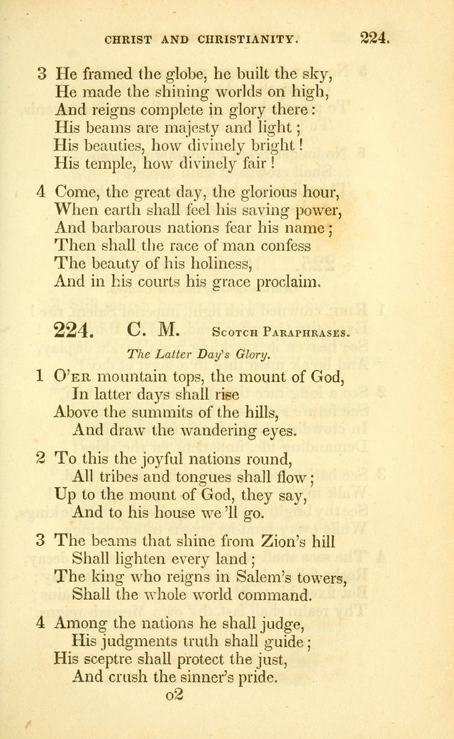 A Collection of Psalms and Hymns for Christian Worship page 174