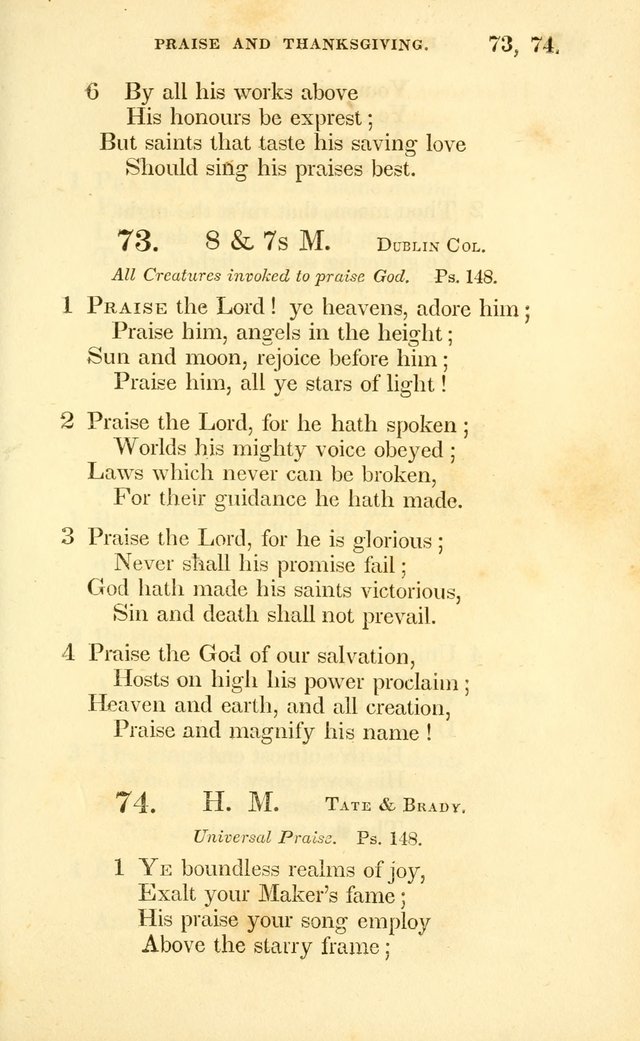 A Collection of Psalms and Hymns for Christian Worship page 60