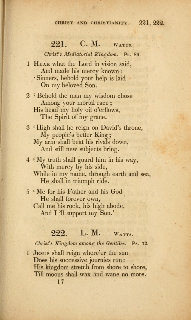 A Collection of Psalms and Hymns for Christian Worship. (3rd ed.) page 165