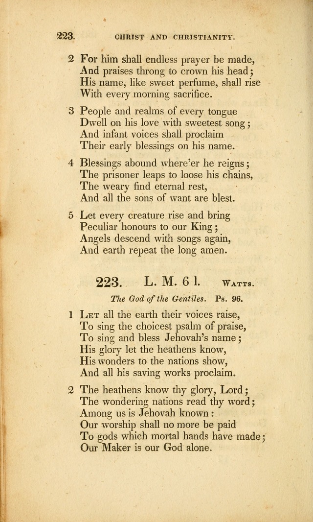 A Collection of Psalms and Hymns for Christian Worship. (3rd ed.) page 166