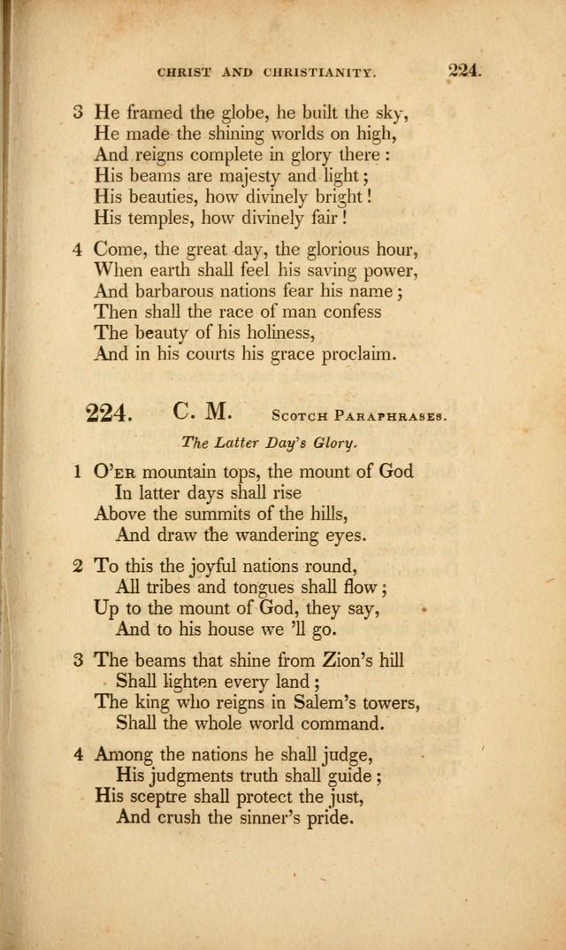 A Collection of Psalms and Hymns for Christian Worship. (3rd ed.) page 167