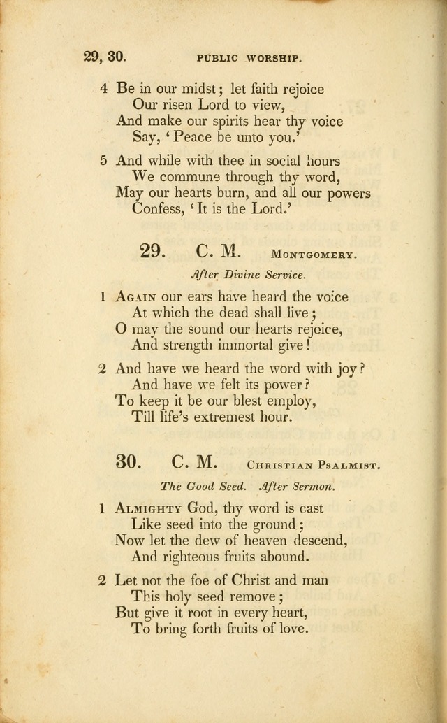 A Collection of Psalms and Hymns for Christian Worship. (3rd ed.) page 22