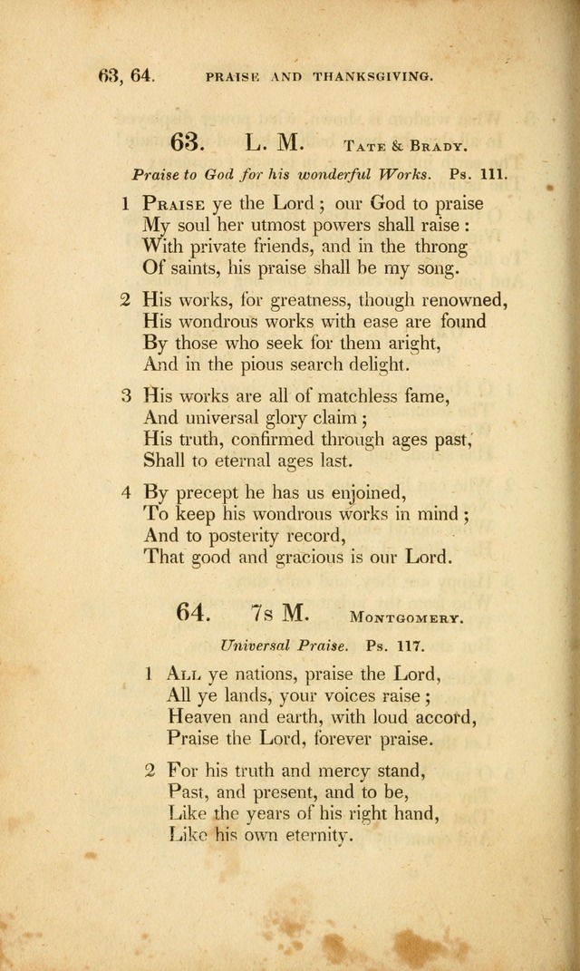 A Collection of Psalms and Hymns for Christian Worship. (3rd ed.) page 46