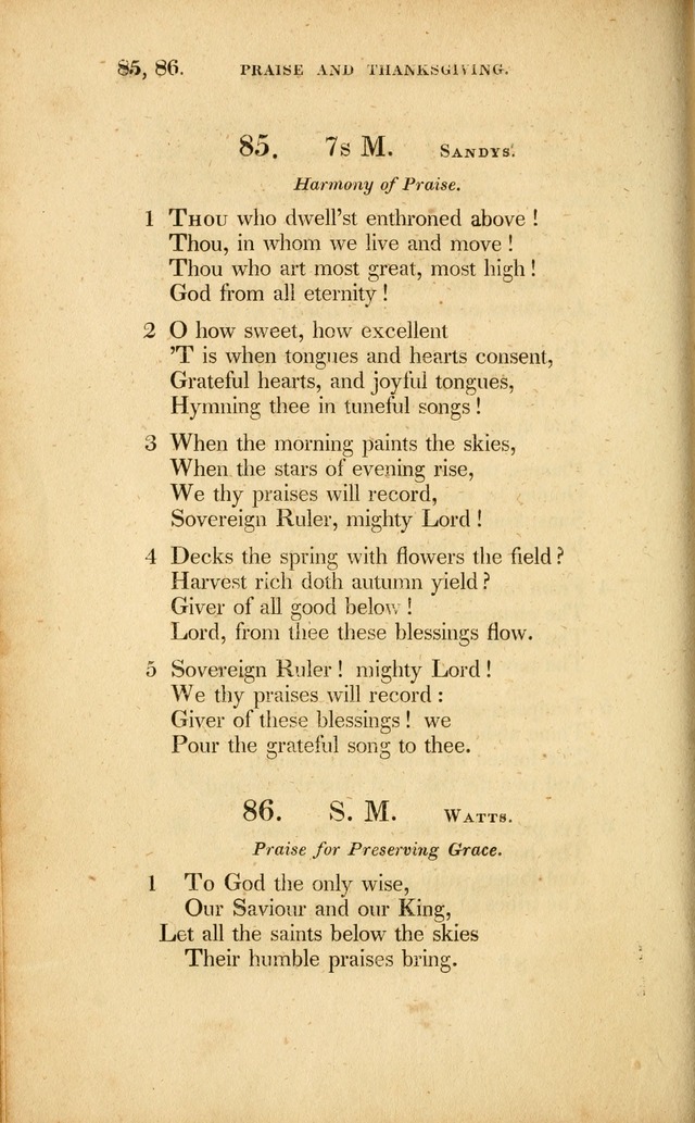 A Collection of Psalms and Hymns for Christian Worship. (3rd ed.) page 62