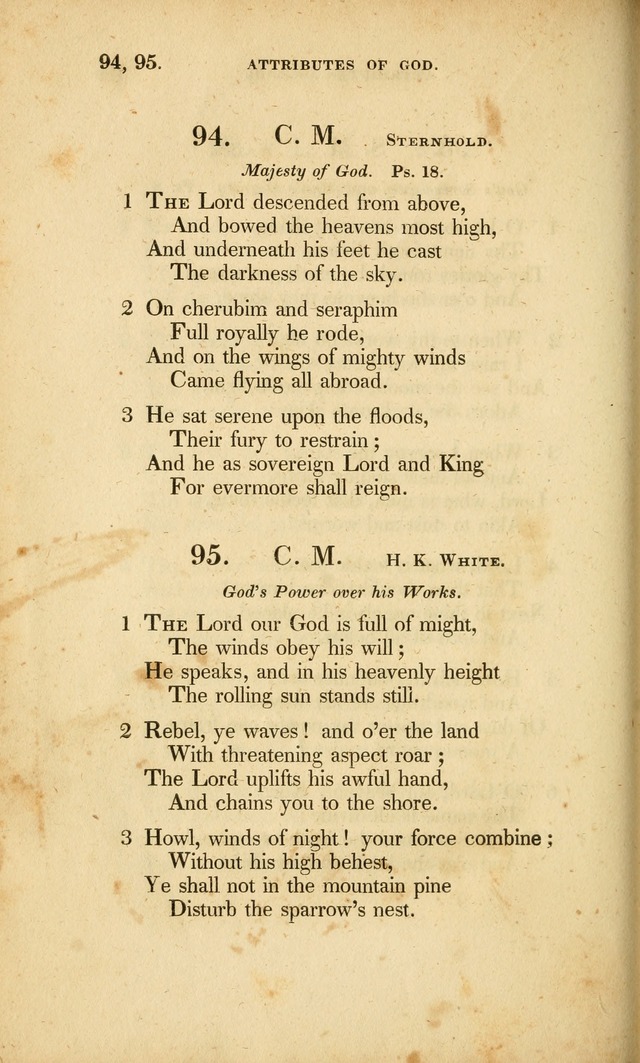 A Collection of Psalms and Hymns for Christian Worship. (3rd ed.) page 70