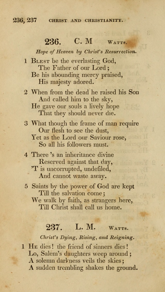 A Collection of Psalms and Hymns for Christian Worship (6th ed.) page 174