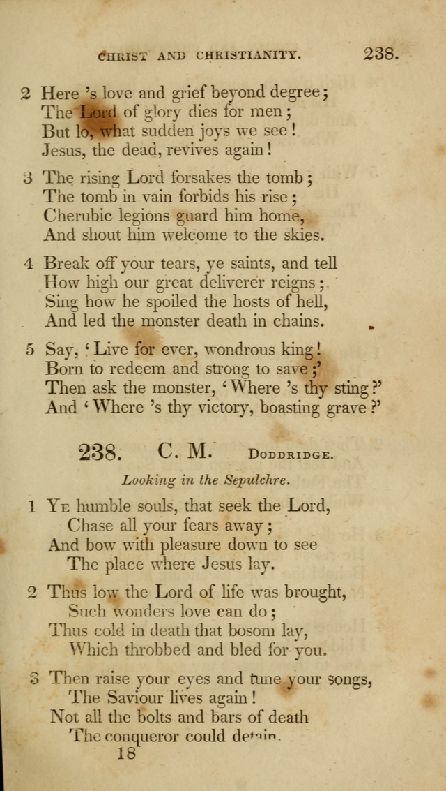 A Collection of Psalms and Hymns for Christian Worship (6th ed.) page 175