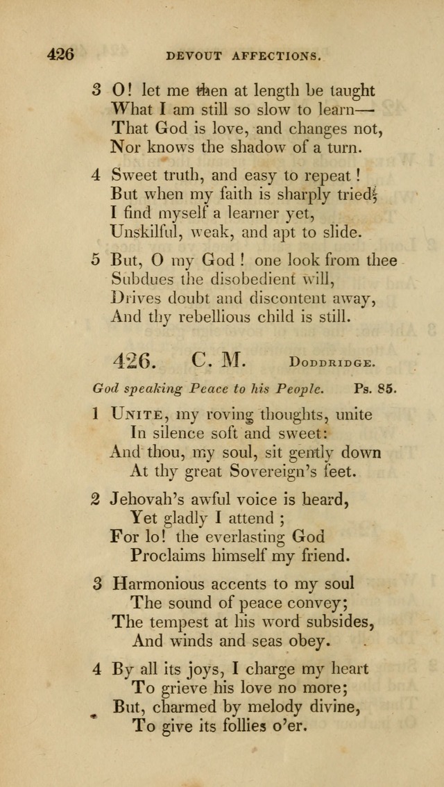 A Collection of Psalms and Hymns for Christian Worship (6th ed.) page 304