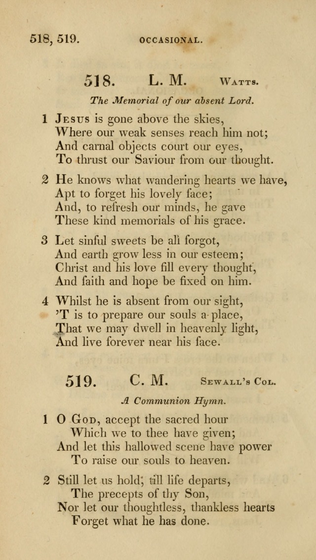 A Collection of Psalms and Hymns for Christian Worship (6th ed.) page 372