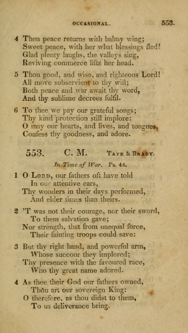 A Collection of Psalms and Hymns for Christian Worship (6th ed.) page 395