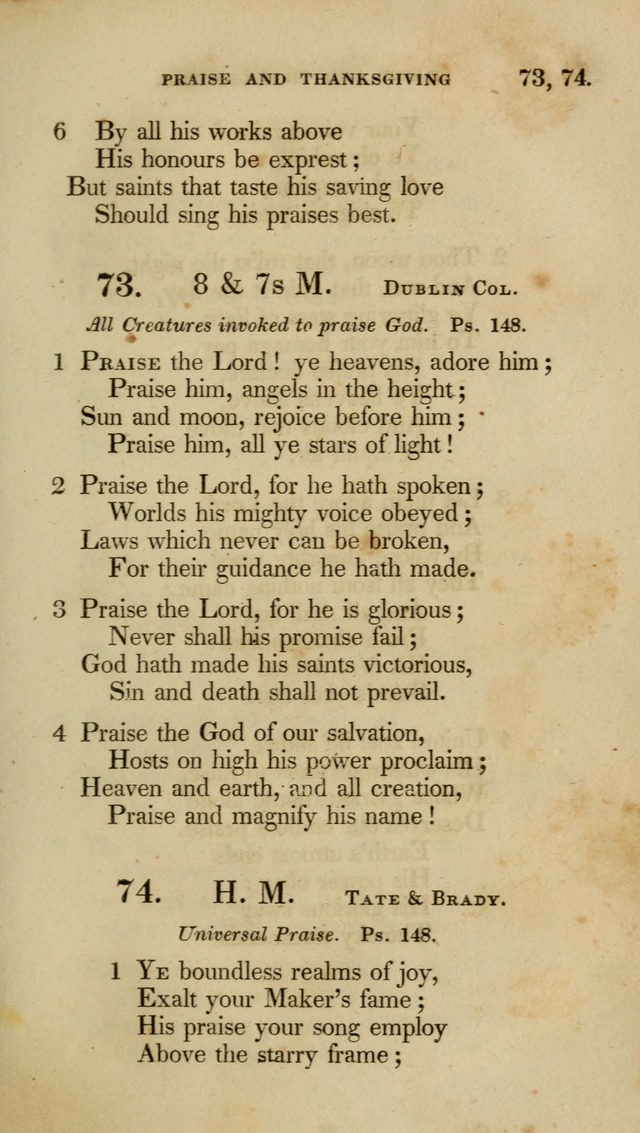 A Collection of Psalms and Hymns for Christian Worship (6th ed.) page 53