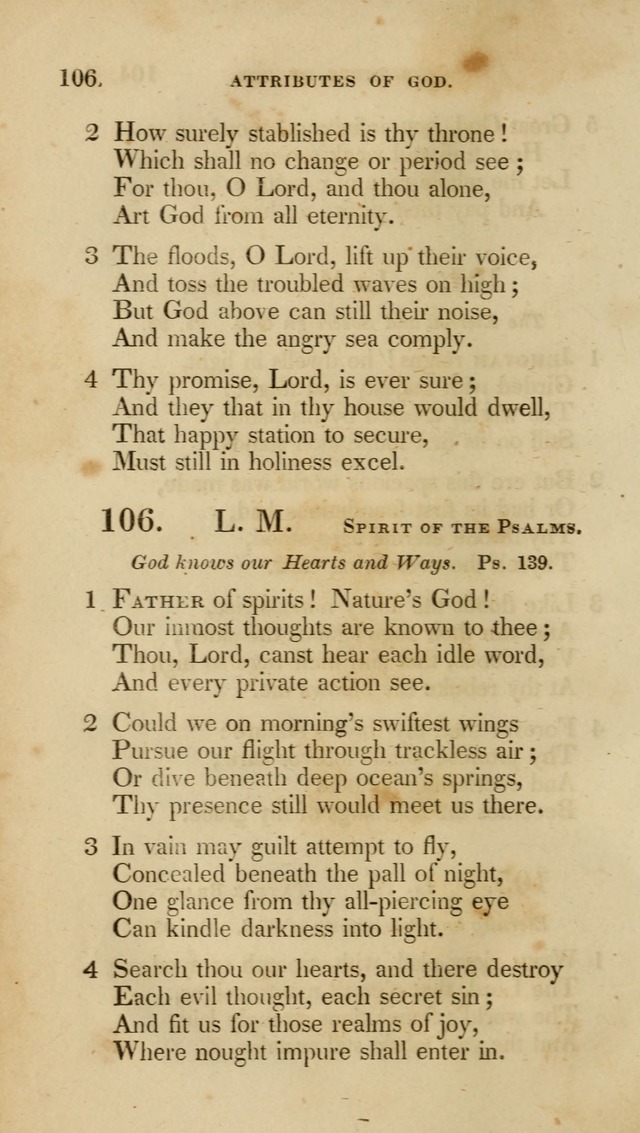 A Collection of Psalms and Hymns for Christian Worship (6th ed.) page 78