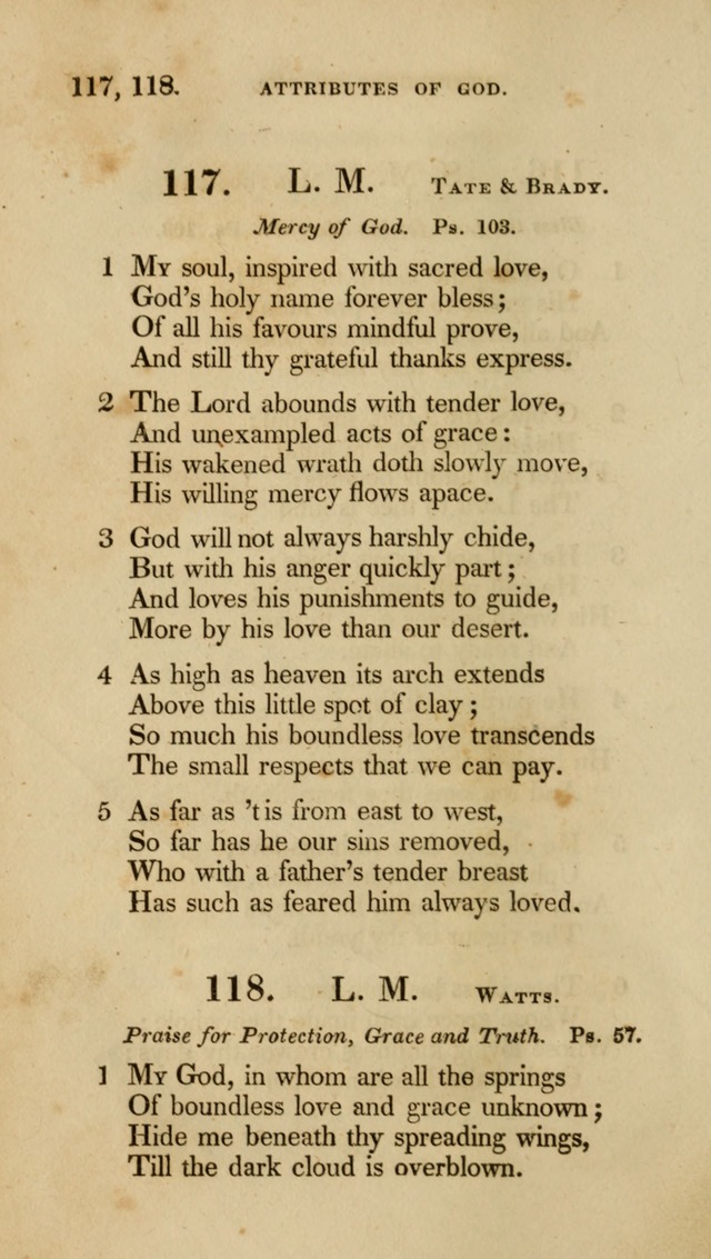 A Collection of Psalms and Hymns for Christian Worship (6th ed.) page 88