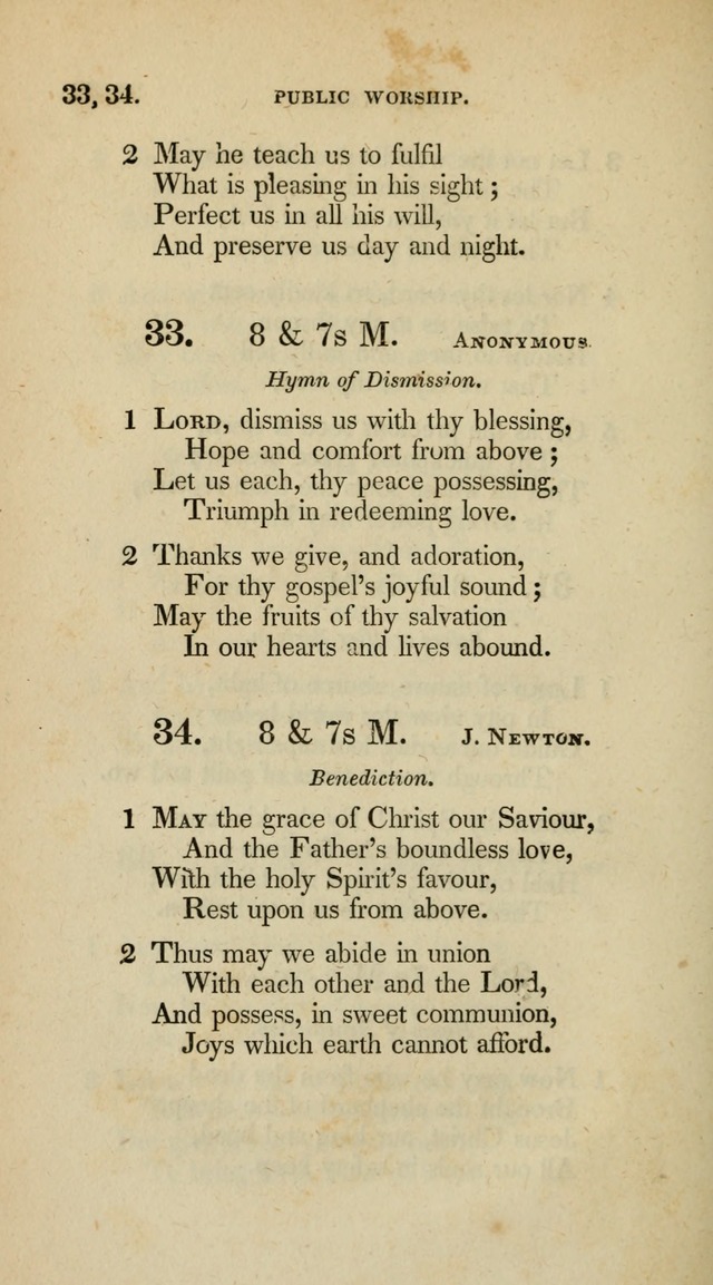 A Collection of Psalms and Hymns for Christian Worship (10th ed.) page 24