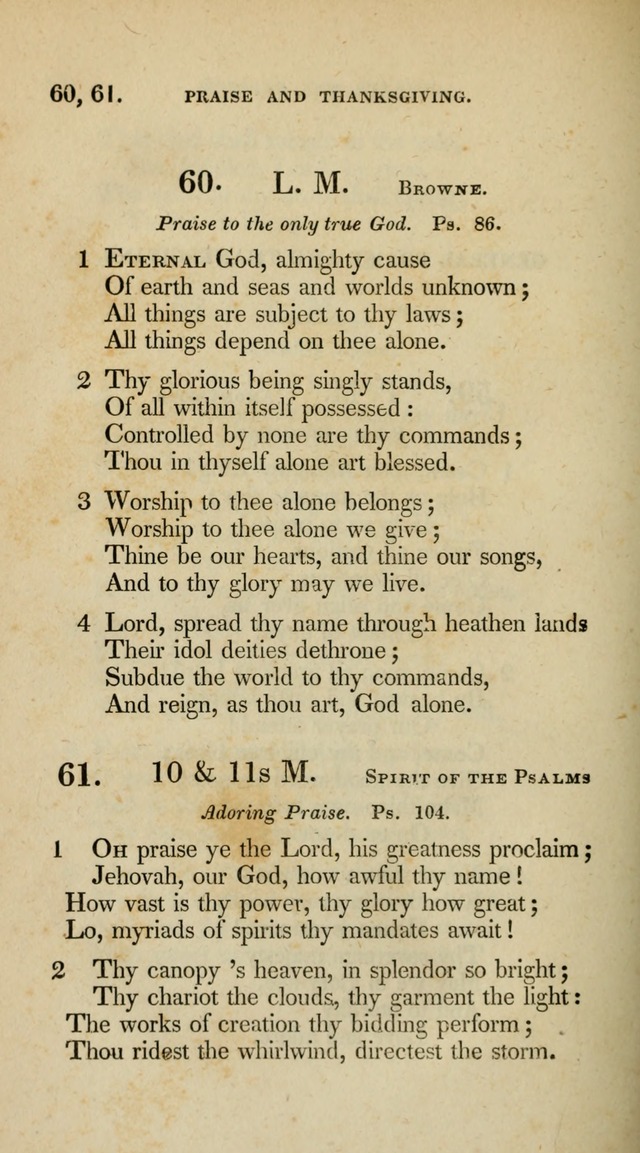 A Collection of Psalms and Hymns for Christian Worship (10th ed.) page 44