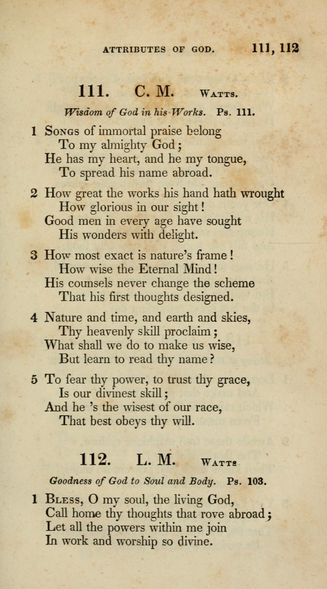 A Collection of Psalms and Hymns for Christian Worship (10th ed.) page 83