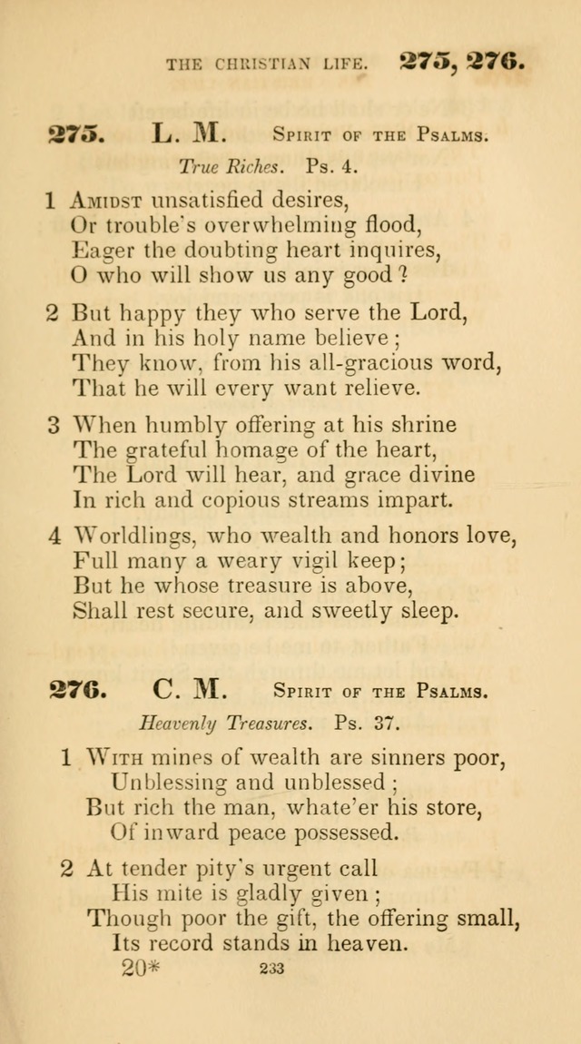 A Collection of Psalms and Hymns for Christian Worship. (45th ed.) page 233