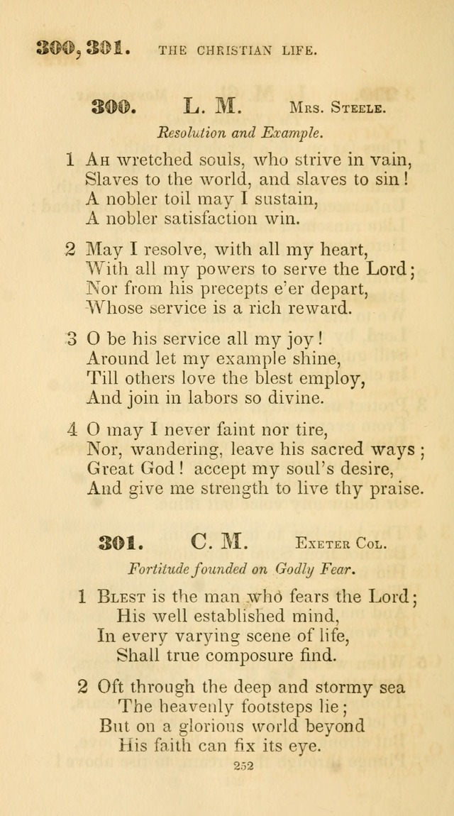 A Collection of Psalms and Hymns for Christian Worship. (45th ed.) page 252