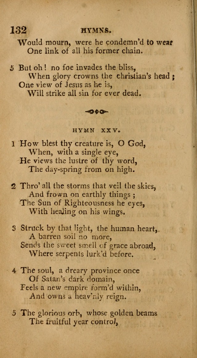 A Collection of Psalms and Hymns: from various authors, chiefly designed for public worship (4th ed.) page 132