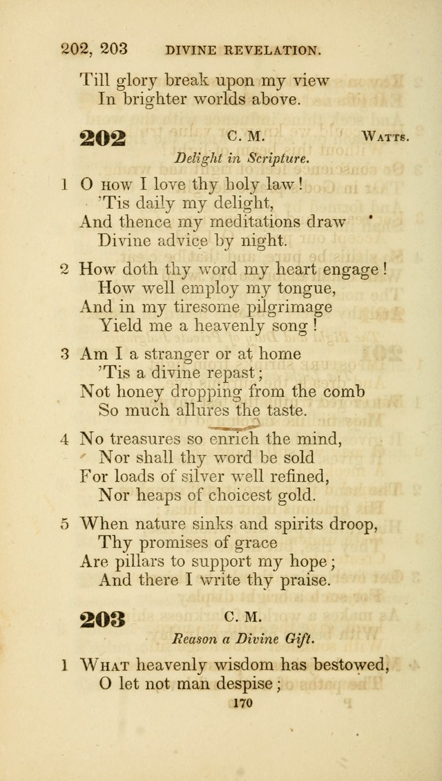 A Collection of Psalms and Hymns: from Watts, Doddridge, and others (4th ed. with an appendix) page 192