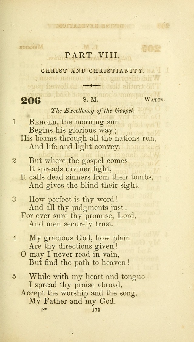A Collection of Psalms and Hymns: from Watts, Doddridge, and others (4th ed. with an appendix) page 195