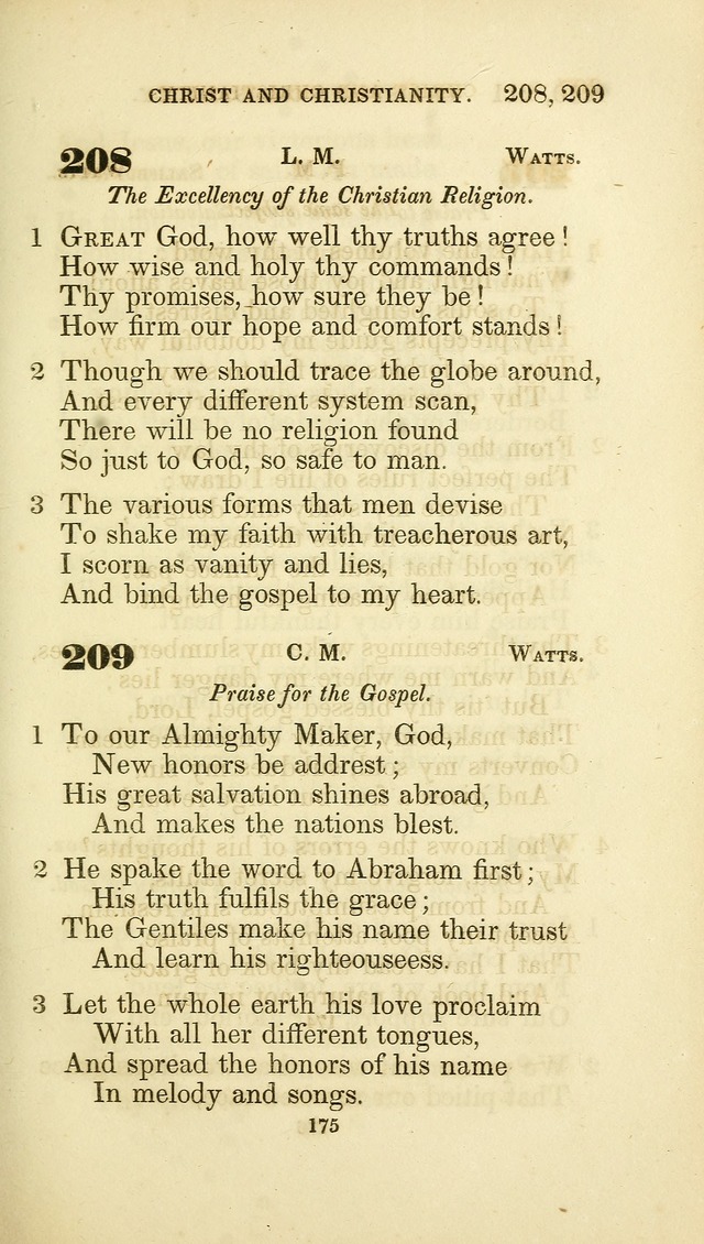 A Collection of Psalms and Hymns: from Watts, Doddridge, and others (4th ed. with an appendix) page 197