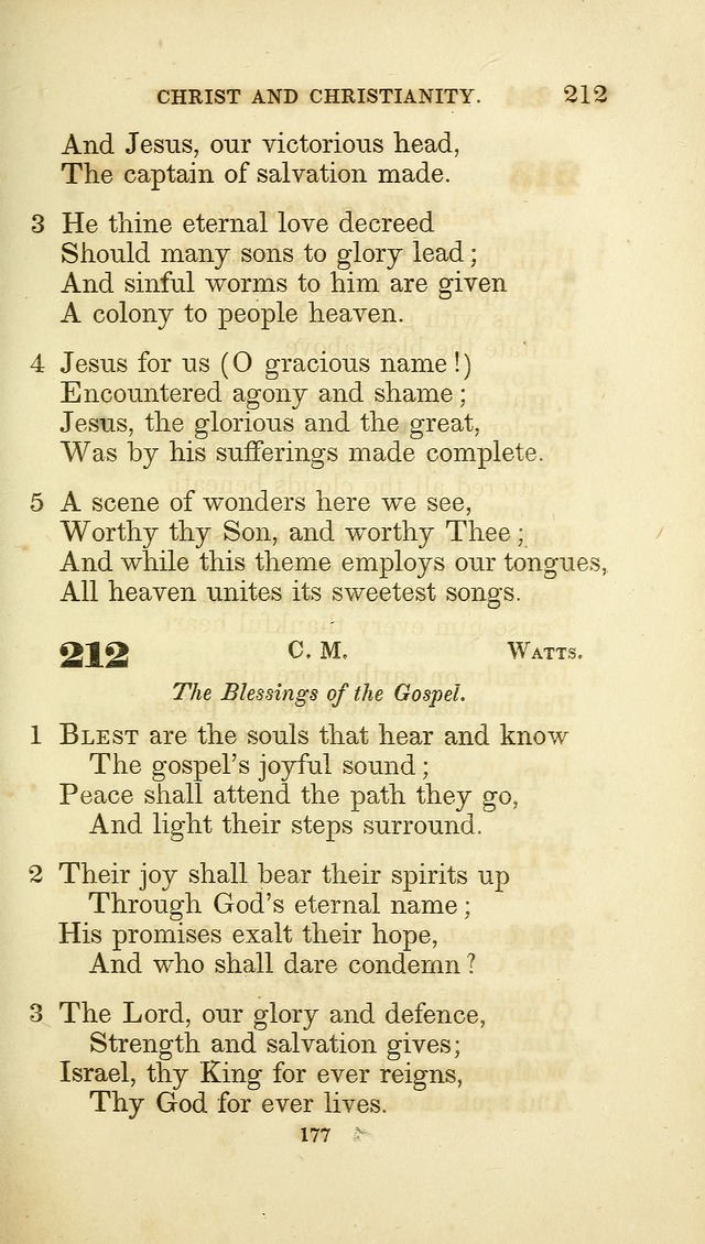 A Collection of Psalms and Hymns: from Watts, Doddridge, and others (4th ed. with an appendix) page 199