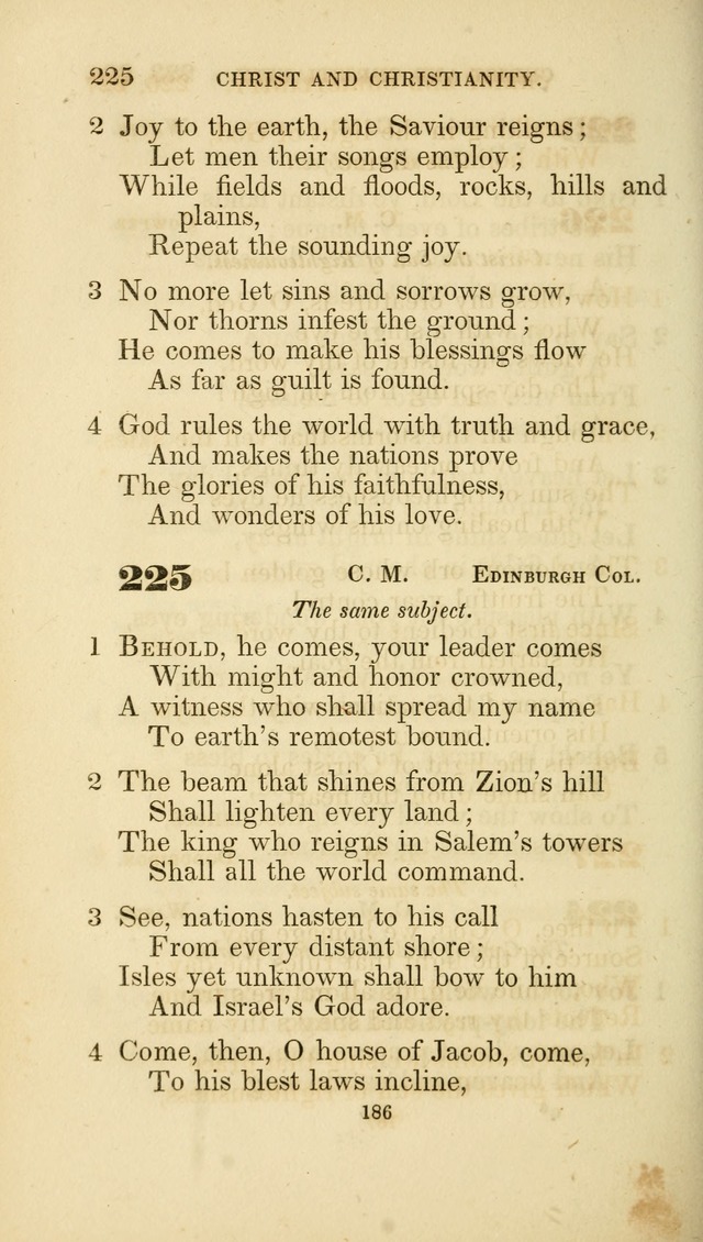 A Collection of Psalms and Hymns: from Watts, Doddridge, and others (4th ed. with an appendix) page 208