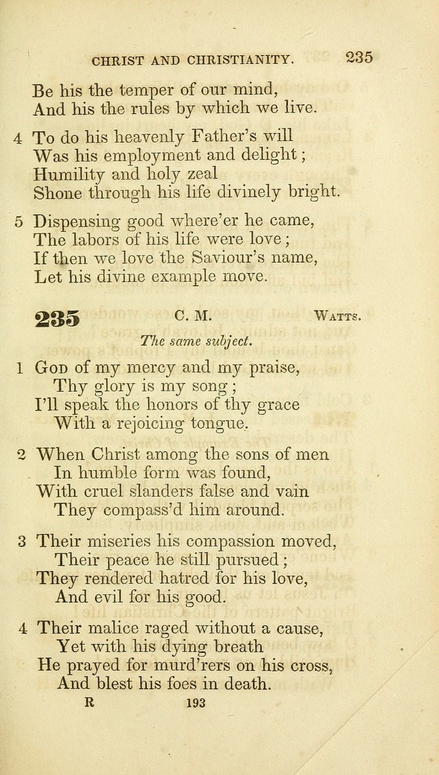 A Collection of Psalms and Hymns: from Watts, Doddridge, and others (4th ed. with an appendix) page 215