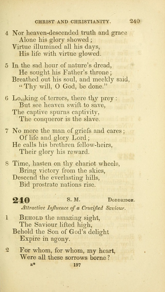 A Collection of Psalms and Hymns: from Watts, Doddridge, and others (4th ed. with an appendix) page 219