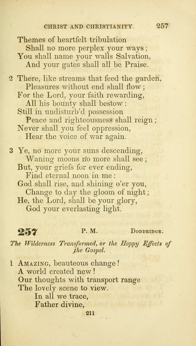 A Collection of Psalms and Hymns: from Watts, Doddridge, and others (4th ed. with an appendix) page 233