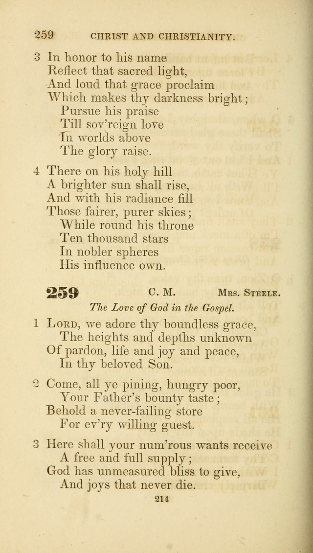A Collection of Psalms and Hymns: from Watts, Doddridge, and others (4th ed. with an appendix) page 236