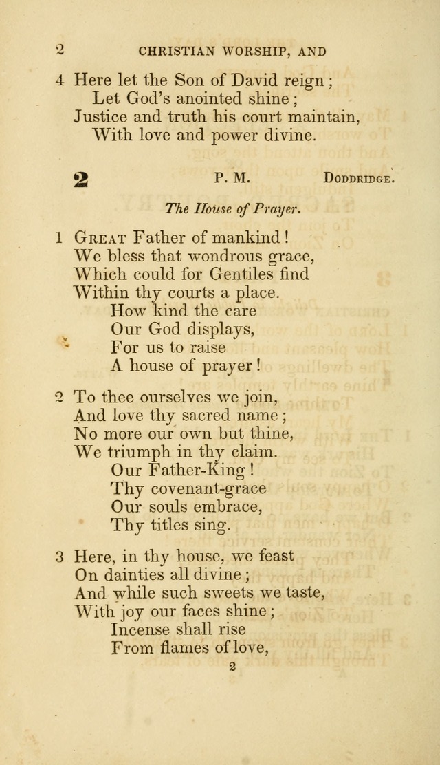 A Collection of Psalms and Hymns: from Watts, Doddridge, and others (4th ed. with an appendix) page 24