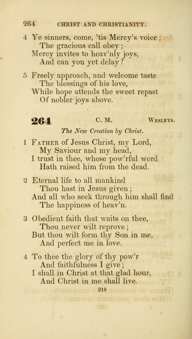 A Collection of Psalms and Hymns: from Watts, Doddridge, and others (4th ed. with an appendix) page 240